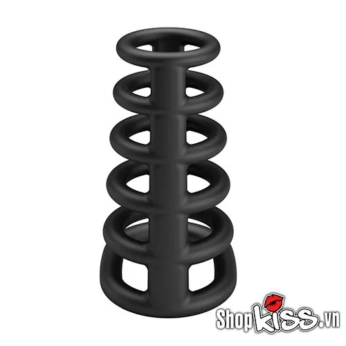 Pretty Love Rodrigo Delay Ring Silicone Black Last Longer — photo 5