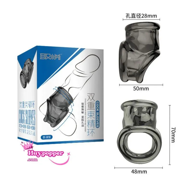 T Shape Penis Ring Delay Ejaculation Enhance Firmness — photo 2