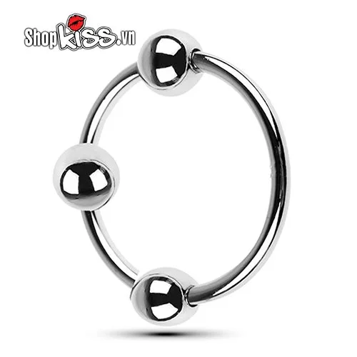 Steel Triple Bead Penis Ring Delay Booster — photo 4
