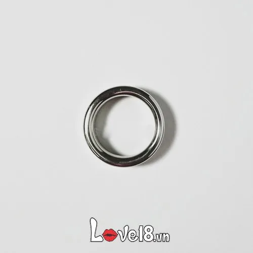 Stainless Steel Male Cock Ring Delay Erection Enhancer — photo 3