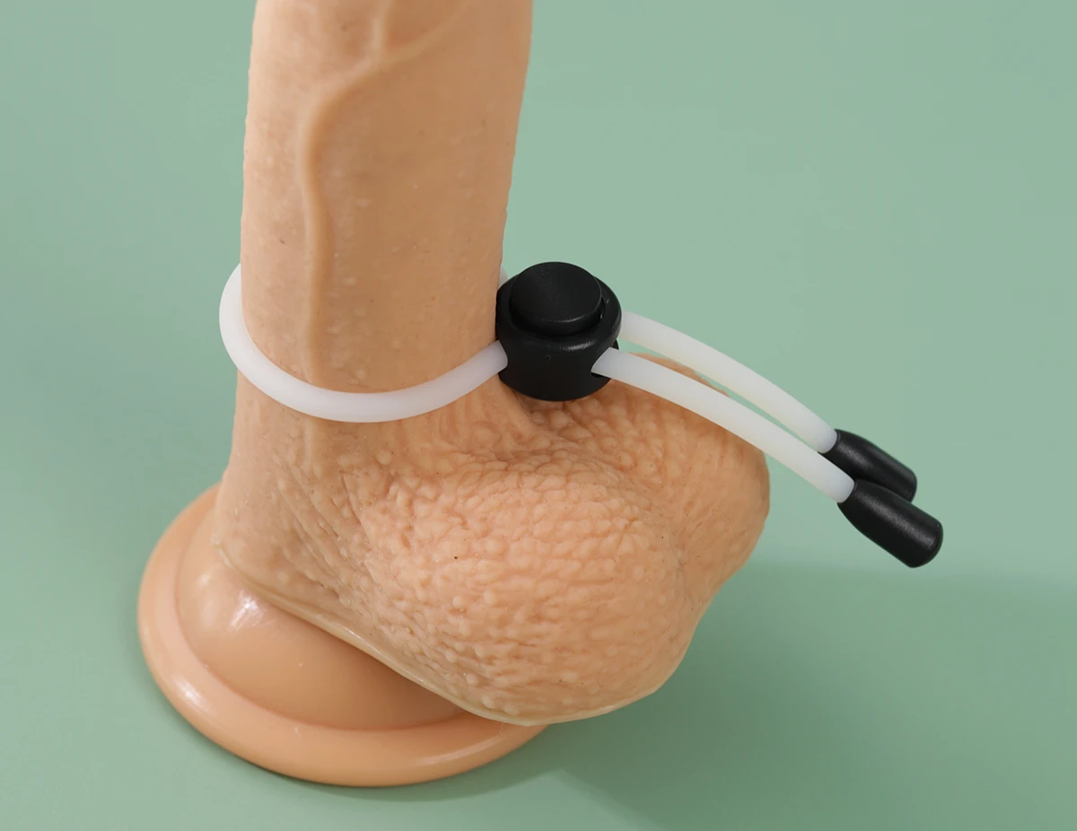 Boss Silicon Cock Ring Adjustable Delay Enhancer — photo 2