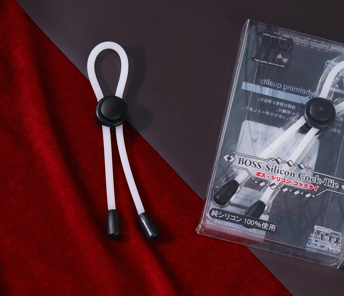 Boss Silicon Cock Ring Adjustable Delay Enhancer — photo 3