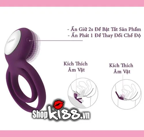Svakom Tammy Premium Men's Silicone Cock Ring USA — photo 8