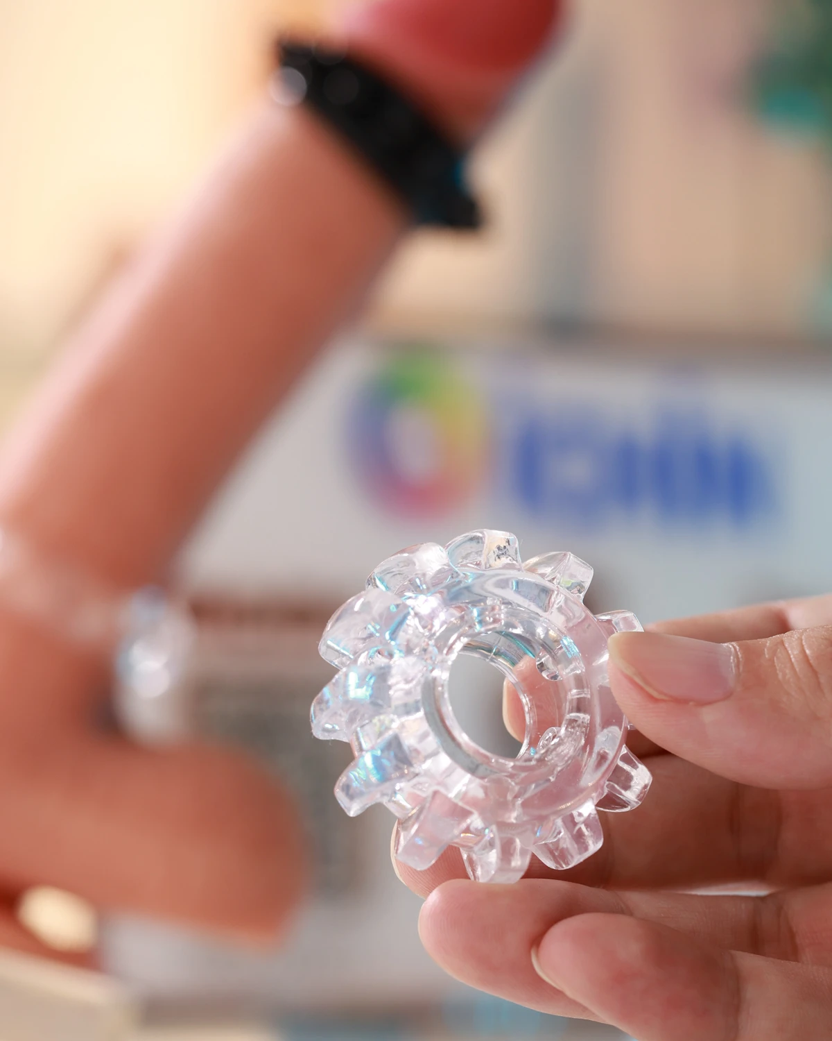 Chisa GK Power Textured Penis Ring for Enhanced Pleasure — photo 3
