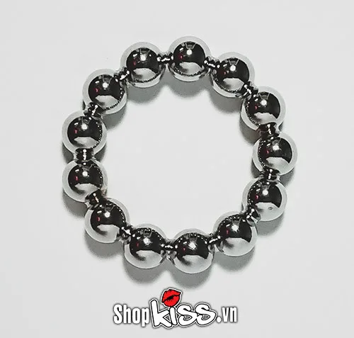 Inox Beaded Penis Ring Delay Ejaculation Enhance Pleasure — photo 6