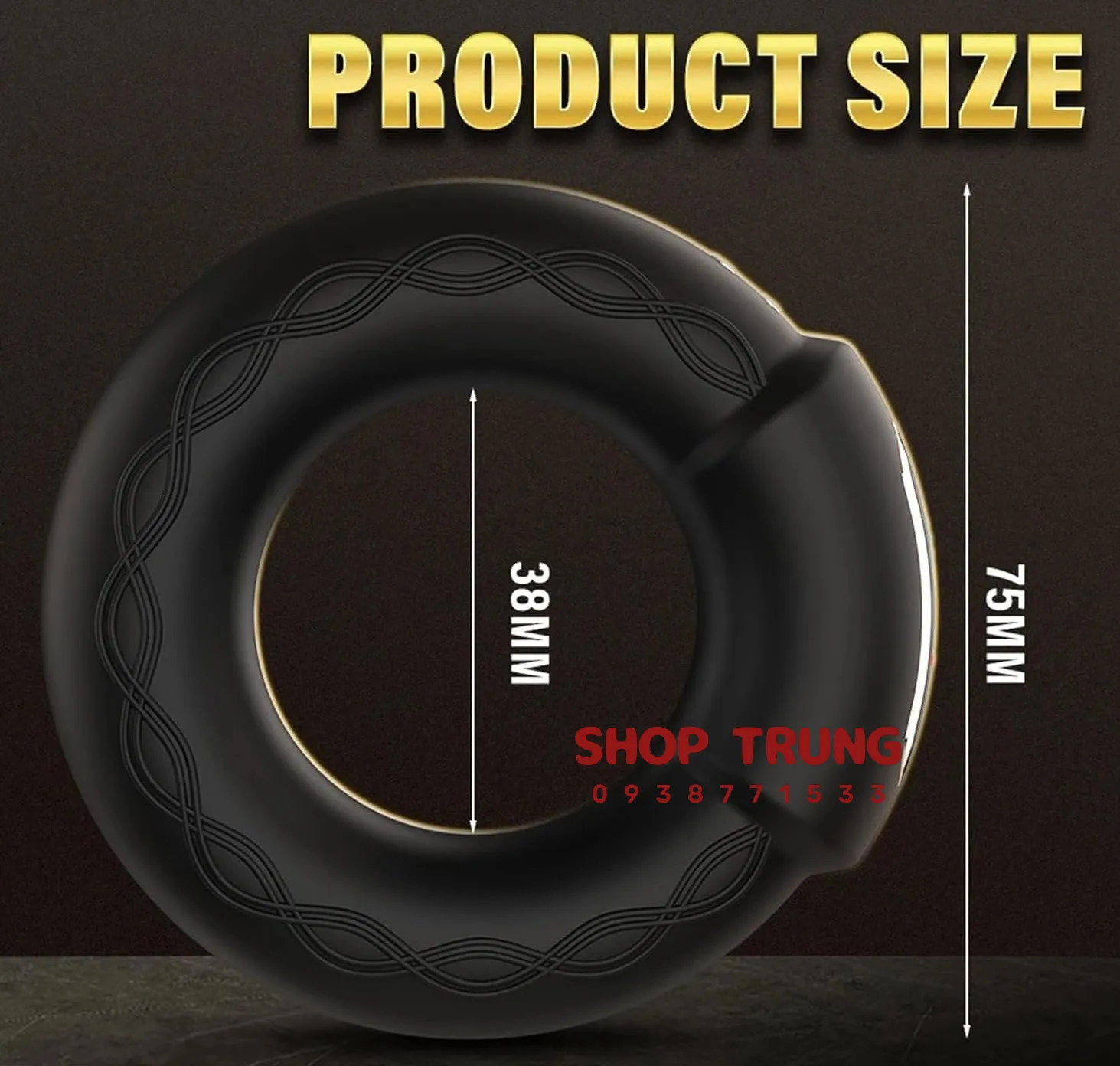 Heating Cock Ring Male Enhancement Remote Control Prolong Love — photo 6