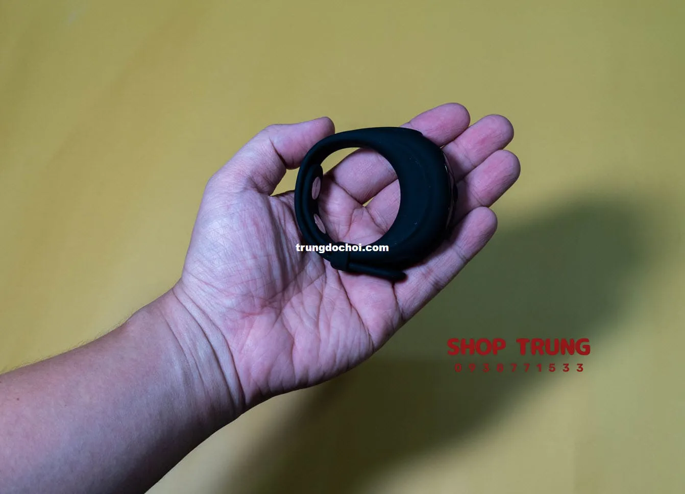 2024 Rechargeable Penis Ring 10 Vibration Modes Delay Ejaculation Aid — photo 2