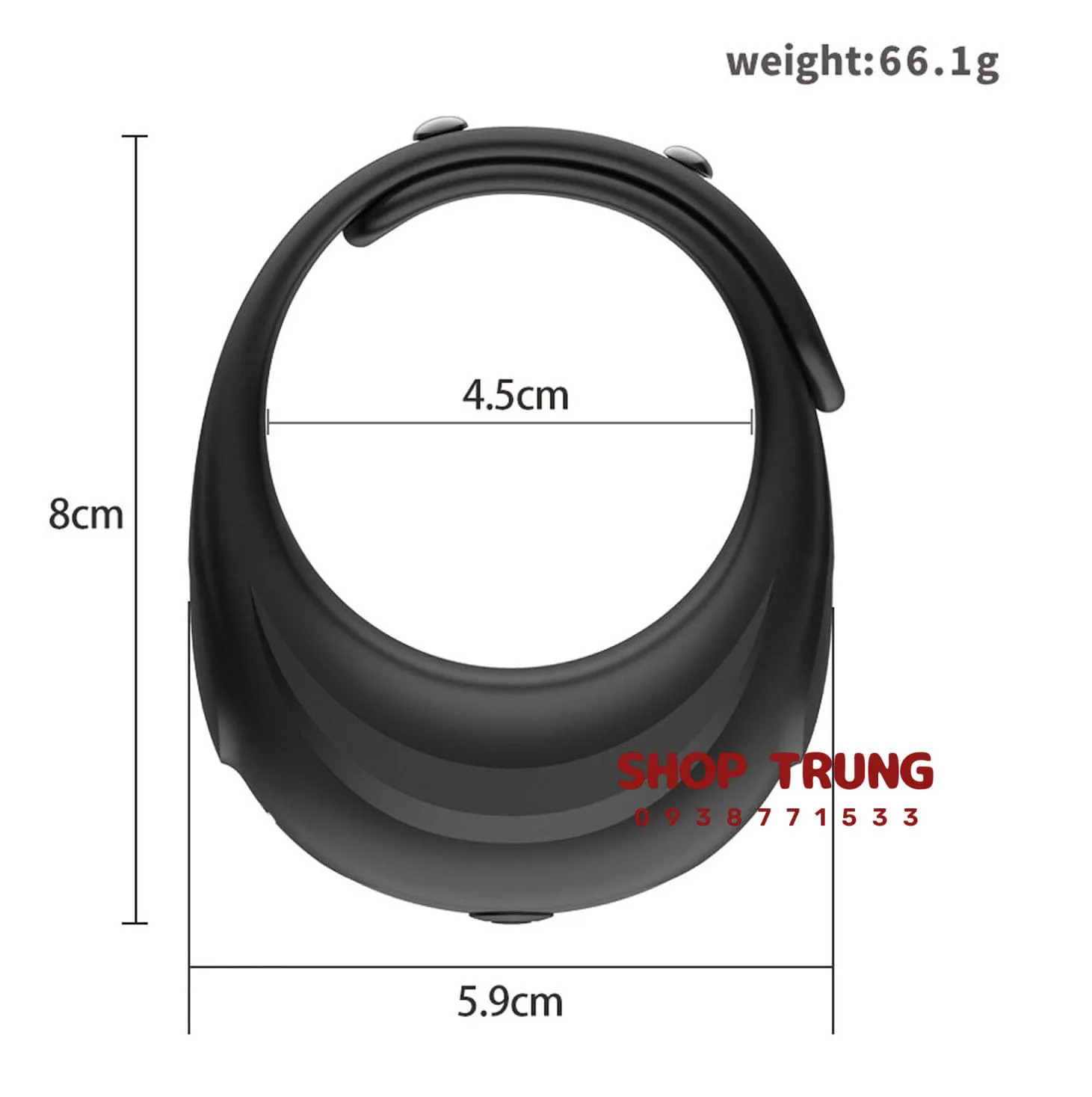 2024 Rechargeable Penis Ring 10 Vibration Modes Delay Ejaculation Aid — photo 7