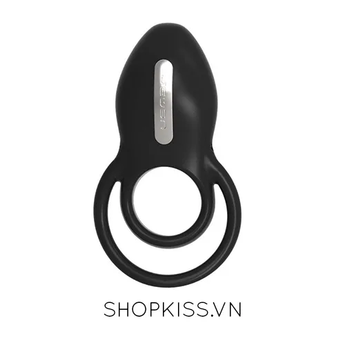 Jeusn Vibrating Silicone Penis Ring Couples Toy — photo 2