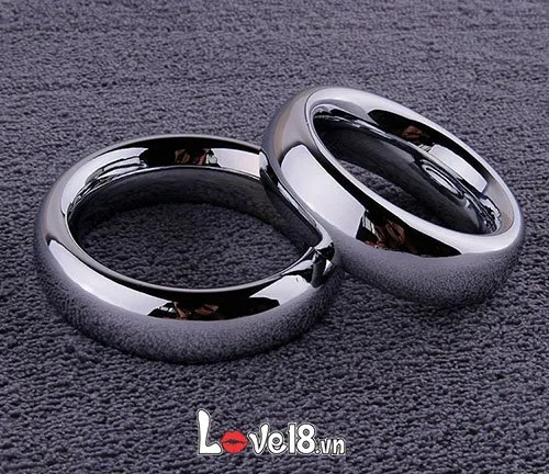 High Quality Smooth Metal Penis Ring Delay Erection Aid — photo 4