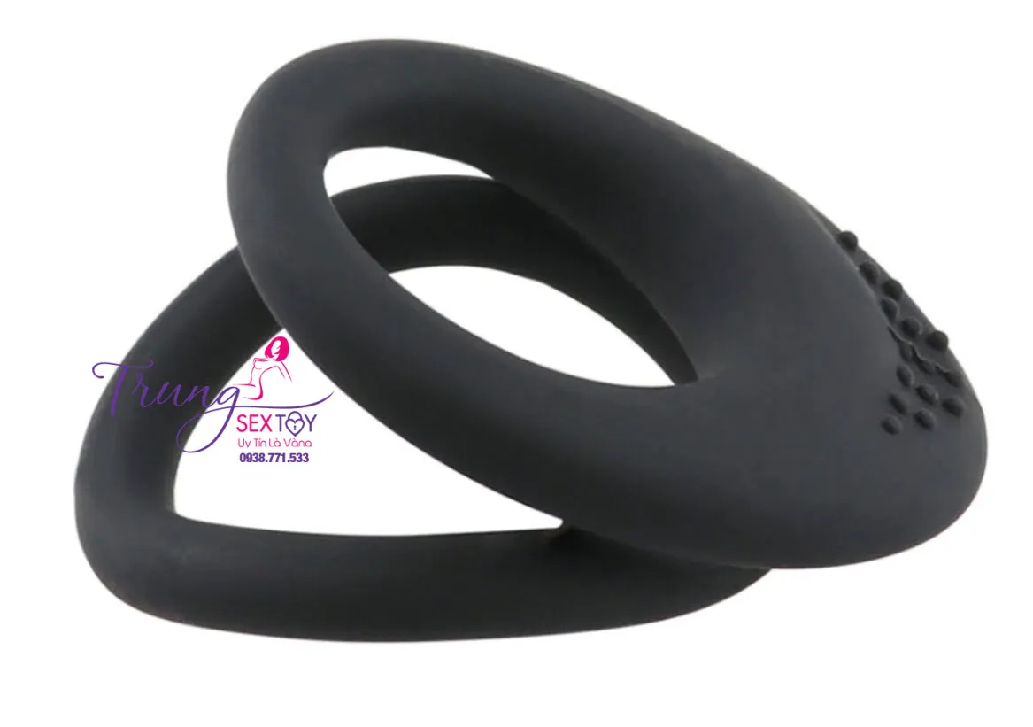 Black Spiked Penis Ring Delay Ejaculation — photo 6