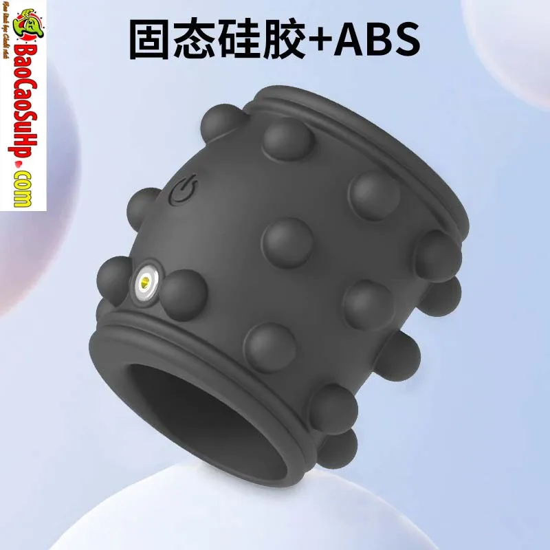 Azaria SZ063 Textured Vibrating Silicone Penis Ring Durable — photo 2