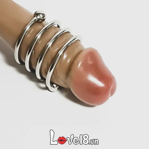 Unique Spring Style Penis Ring Prolong Ejaculation Enhance Sex — photo 4