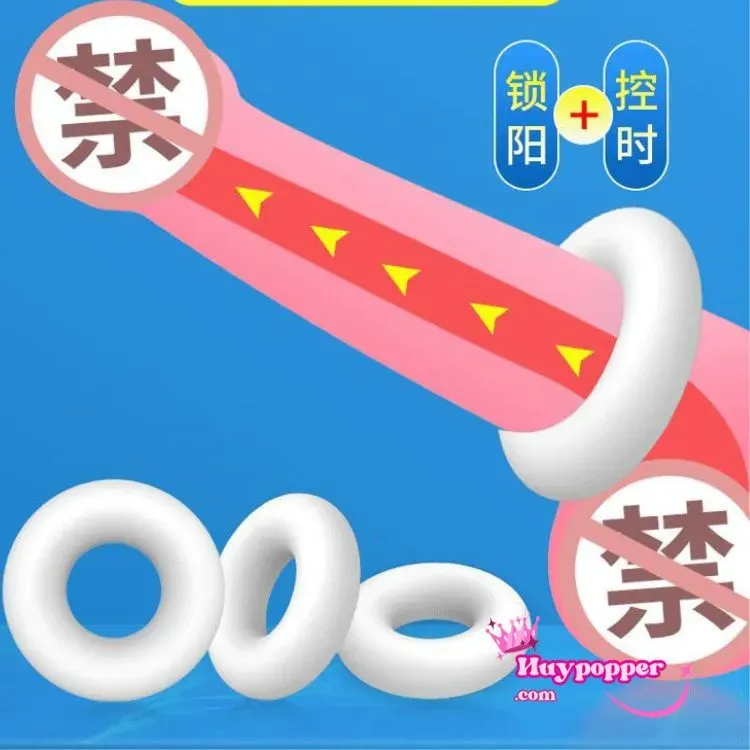 Minimal Silicone Penis Ring Delay Erection Comfortable Flexible — photo 5