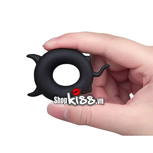 Satan Devil Silicone Penis Ring Male Enhancement Accessory — photo 4