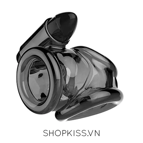 Silicone Vibrating Cock Sleeve Ring Delay Climax Enhance Pleasure — photo 2