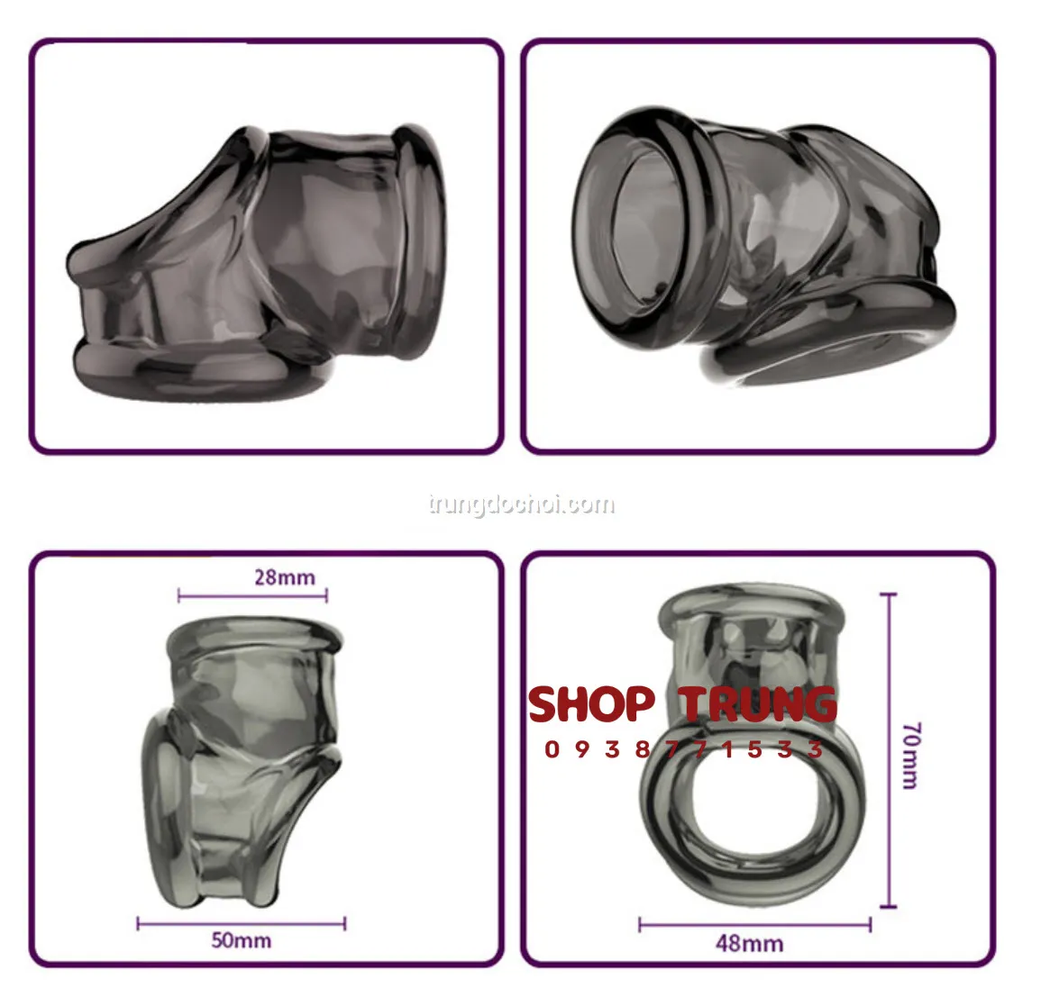 Silicone Vibrating Cock Ring Enhances Erection and Lasting Love — photo 2