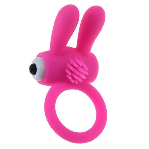 Rabbit Ear Vibrating Cock Ring for Extended Pleasure — photo 3