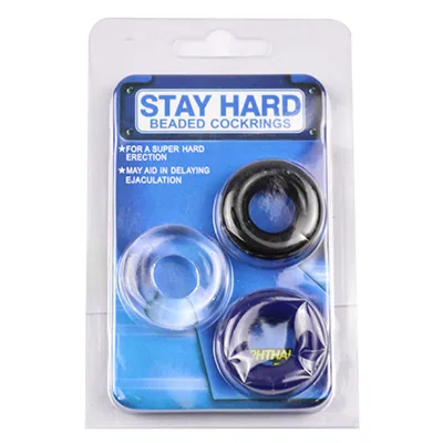 Stay Hard Smooth Delay Ejaculation Cock Ring Soft Silicone — photo 2