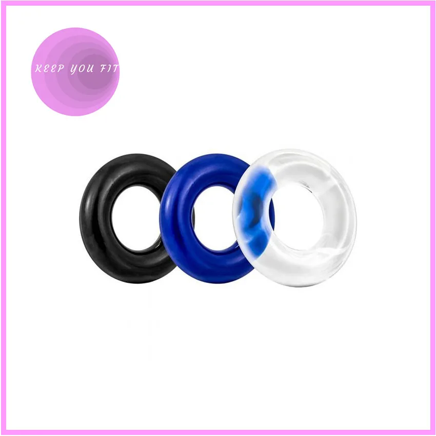 Stay Hard Smooth Delay Ejaculation Cock Ring Soft Silicone — photo 4