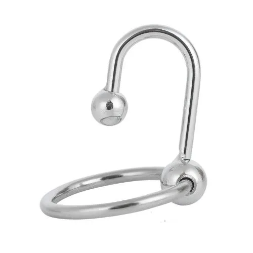 Stainless Steel Nipple Clamp with Urethral Hook DC70U — photo 2