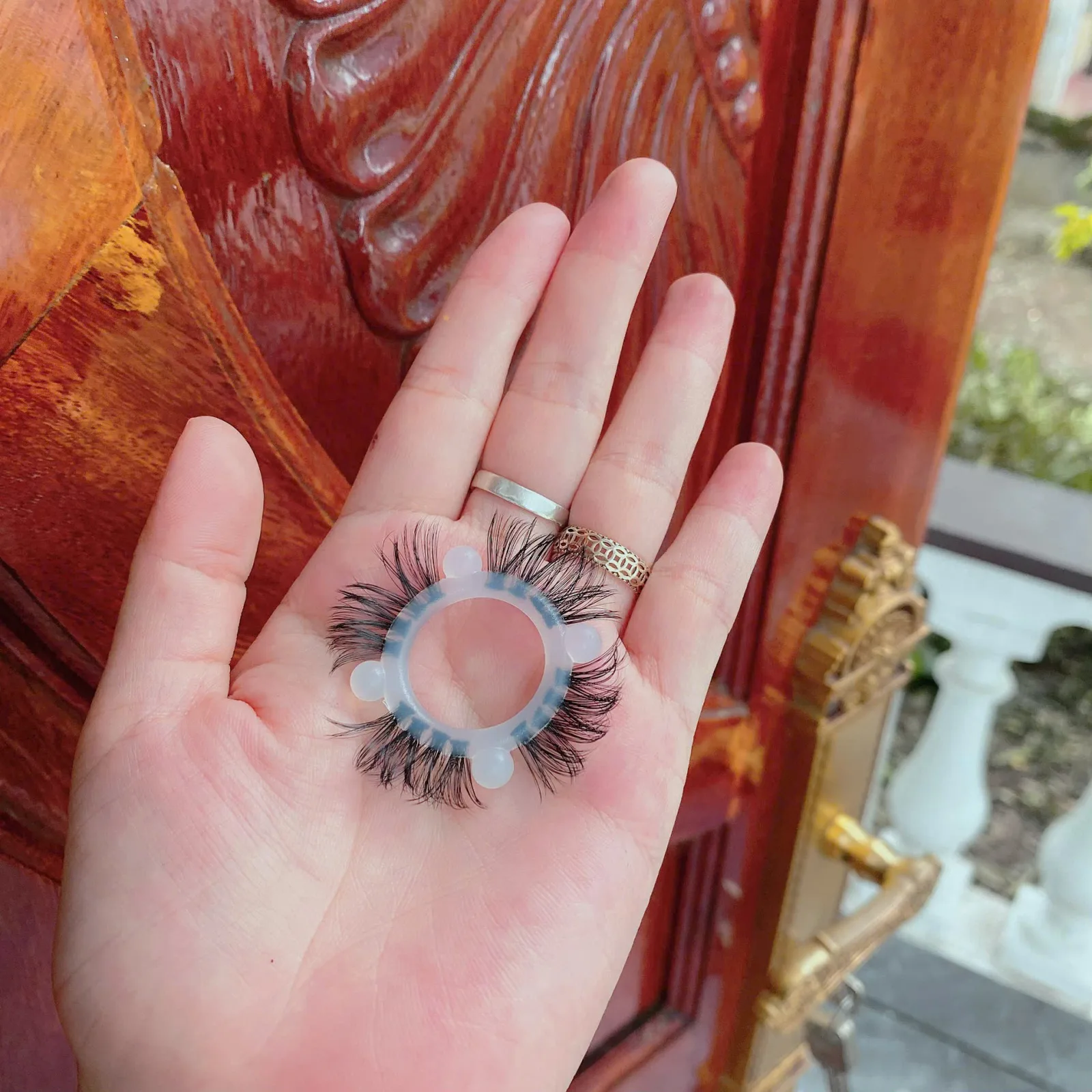 Furry Love Ring with Beads Last Longer Boost Sensation — photo 2
