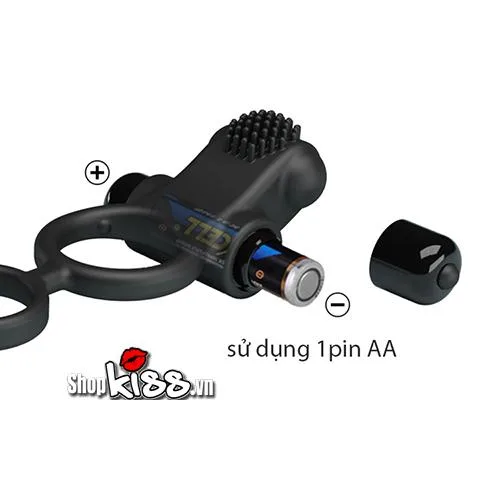 Anal Stimulating Ring with Ball Unique Vibrating Male Toy — photo 3