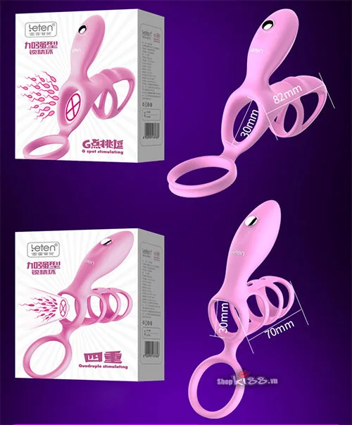 Leten Thunder Ring – Adjustable Vibrating Penis and Testicles — photo 6