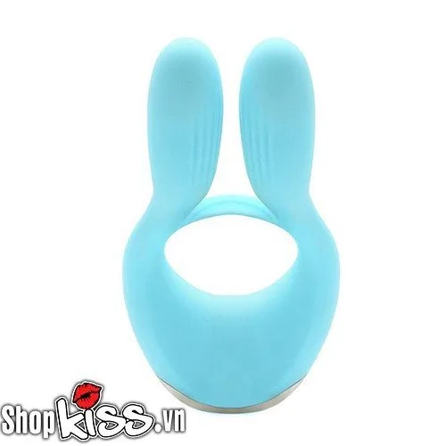 Kisstoy Man Martin Silicone Vibrating Cock Ring Blue — photo 5