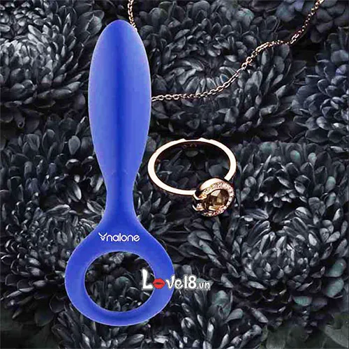 Nalone Tango Rechargeable Pink Blue Vibrating Cock Ring — photo 5