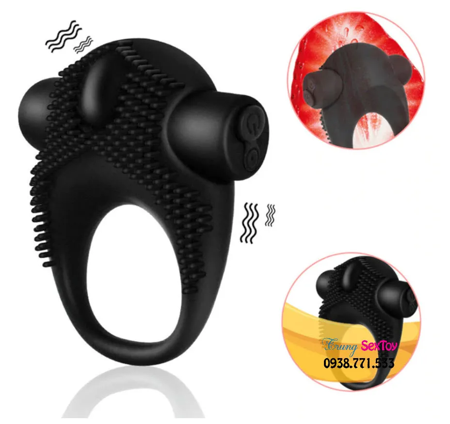 Premium Penis Ring Vibrator Sensation Enhancer Prolong Love — photo 2