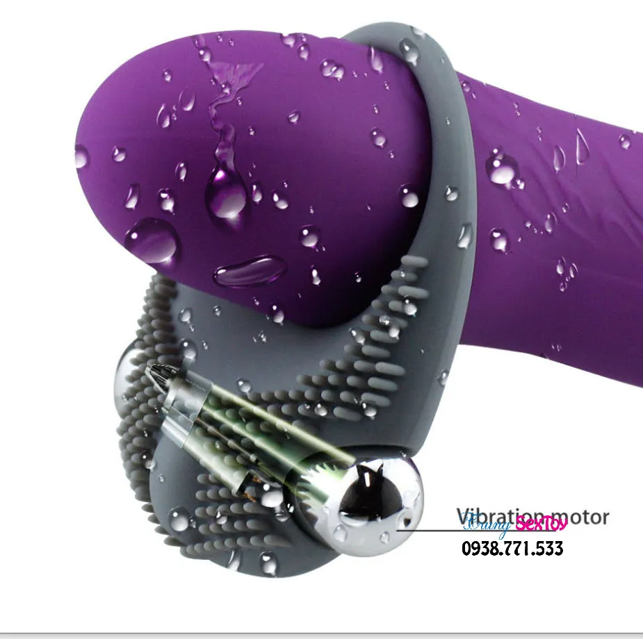 Premium Penis Ring Vibrator Sensation Enhancer Prolong Love — photo 3