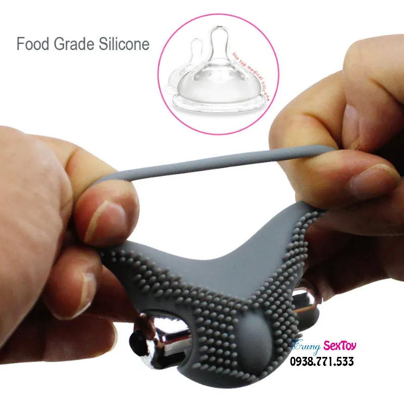 Premium Penis Ring Vibrator Sensation Enhancer Prolong Love — photo 5