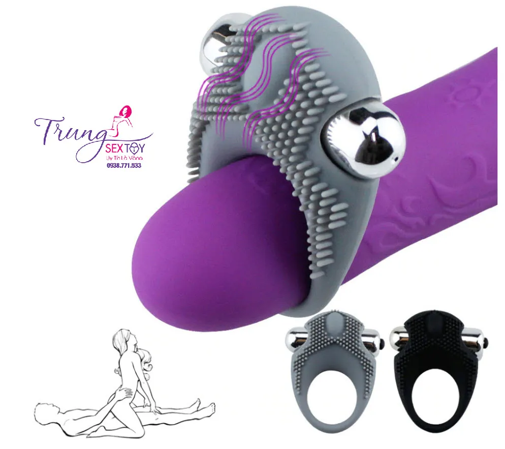 Premium Penis Ring Vibrator Sensation Enhancer Prolong Love — photo 7