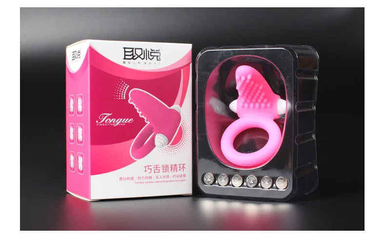 Dolphin Clever Tongue Ring Delay Male Vibrator — photo 4