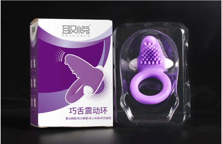 Dolphin Clever Tongue Ring Delay Male Vibrator — photo 2
