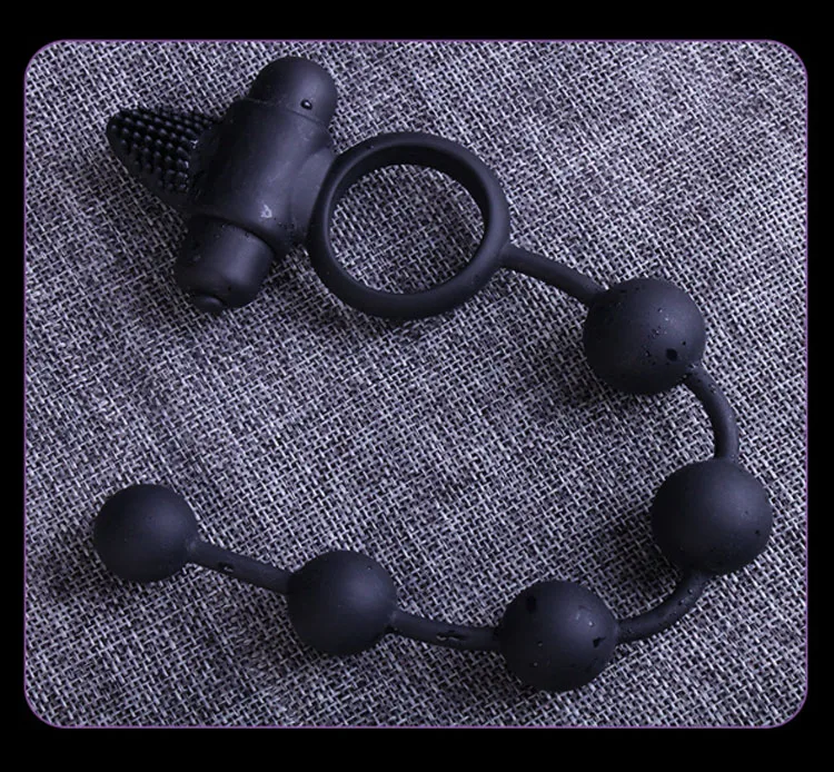 DC72 Anal Stimulator 2-in-1 High Quality ABS Medical Silicone — photo 2