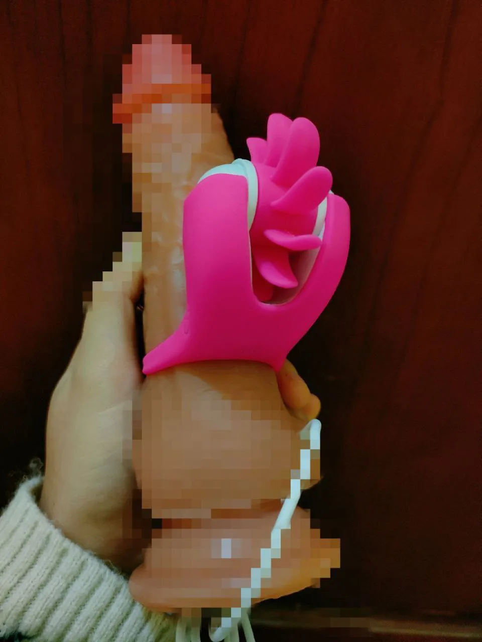 Super Pleasure Licking Ring With 10 Vibration Modes — photo 2