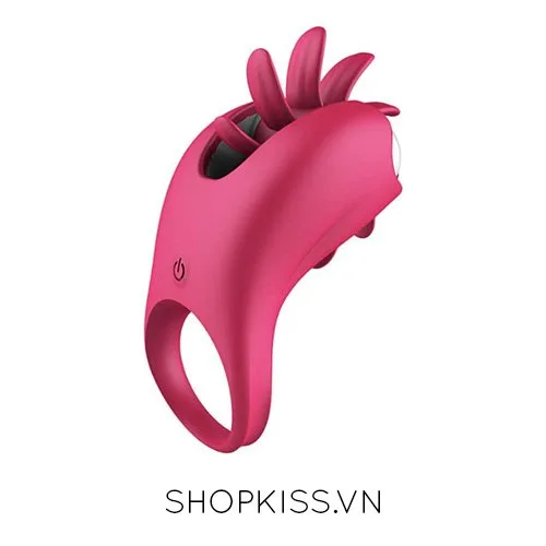 Rotating Tongue Ring LafyHo Double Pleasure Silicone — photo 2