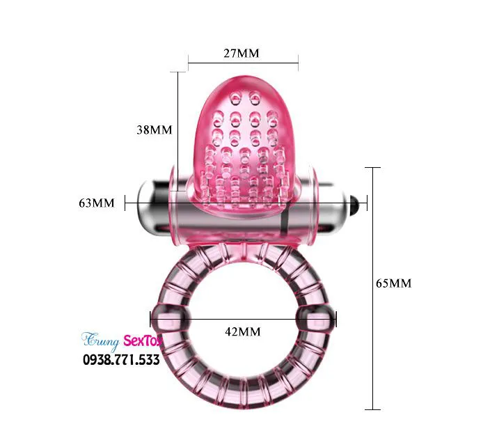 Lybai Tongue Ring Vibrator Couples Intense Sexual Pleasure — photo 2