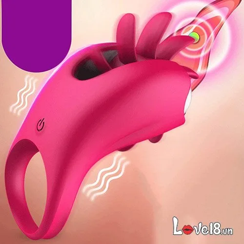 LafyHo Rotating Tongue Ring Vibrator Couples Enhancer DC24N — photo 5