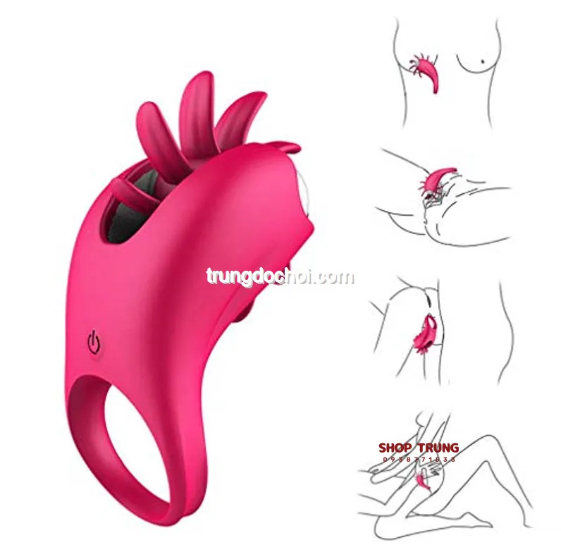 360° Rotating Tongue Clitoral Vibrator for Couples — photo 6