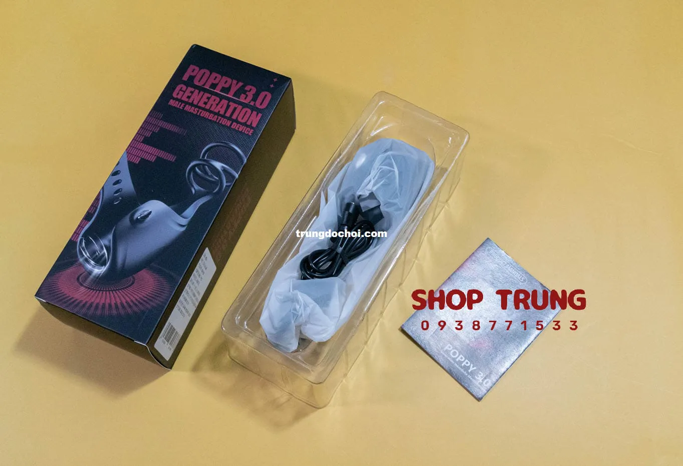 Poppy 3.0 Multi-Function Vibrating Male Cock Ring — photo 7