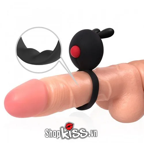 RinBit 2-in-1 Rabbit Vibrator USA Premium Silicone Ring — photo 3