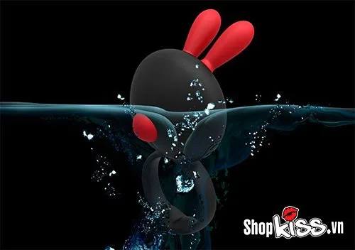 RinBit 2-in-1 Rabbit Vibrator USA Premium Silicone Ring — photo 6