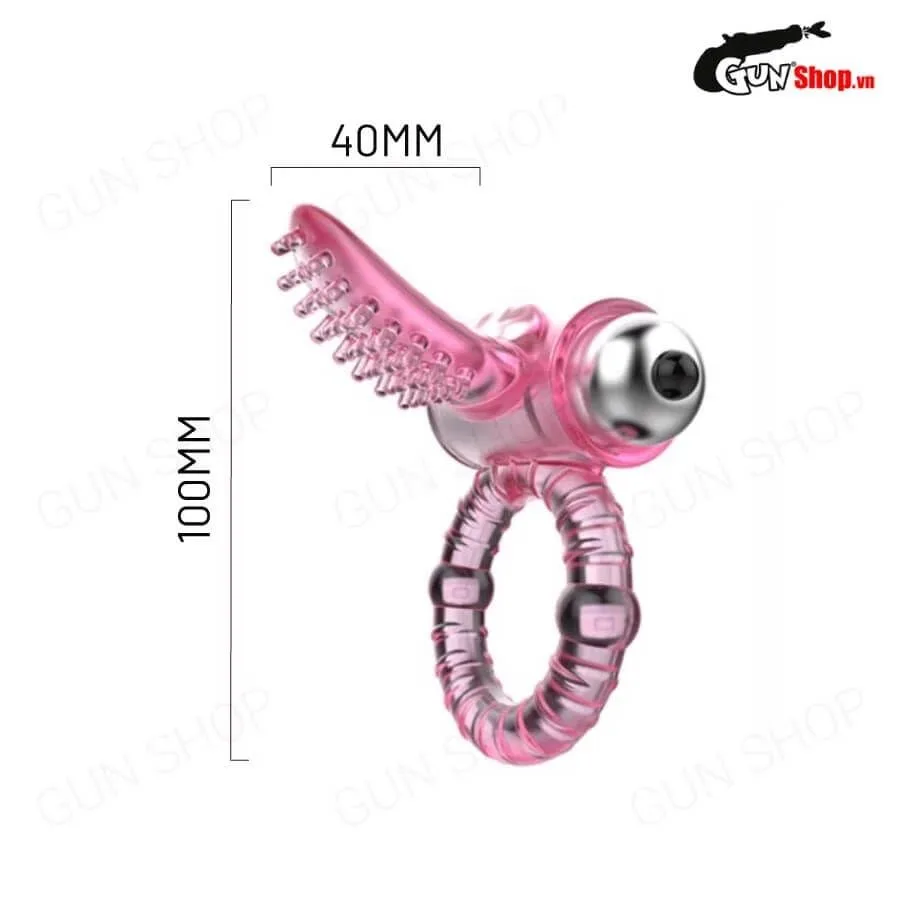 Baile Sweet Silicone Love Ring Couples Sex Pleasure Enhancer — photo 2