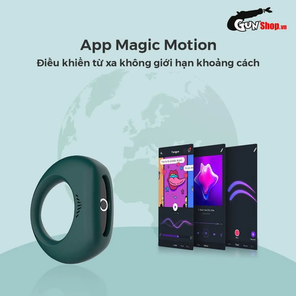 Magic Motion Dante II Silicone Adjustable Cock Ring — photo 3