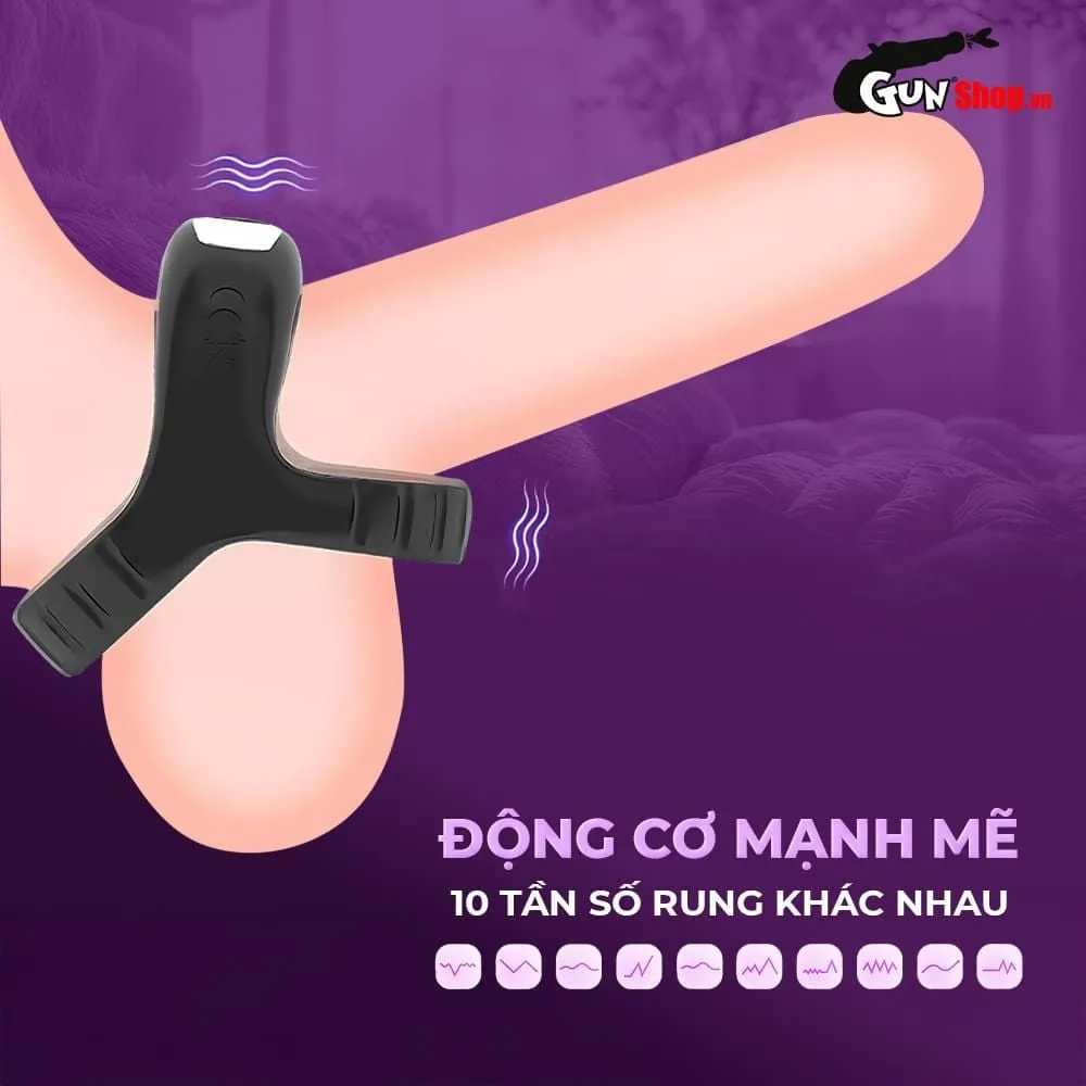 Shelly Play Dora Compact Ring Vibrator Dual Pleasure Couples Device — photo 6