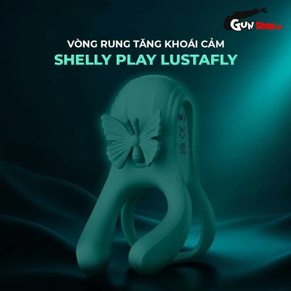 Shelly Play Lustafly Butterfly Vibrating Pleasure Ring — photo 4