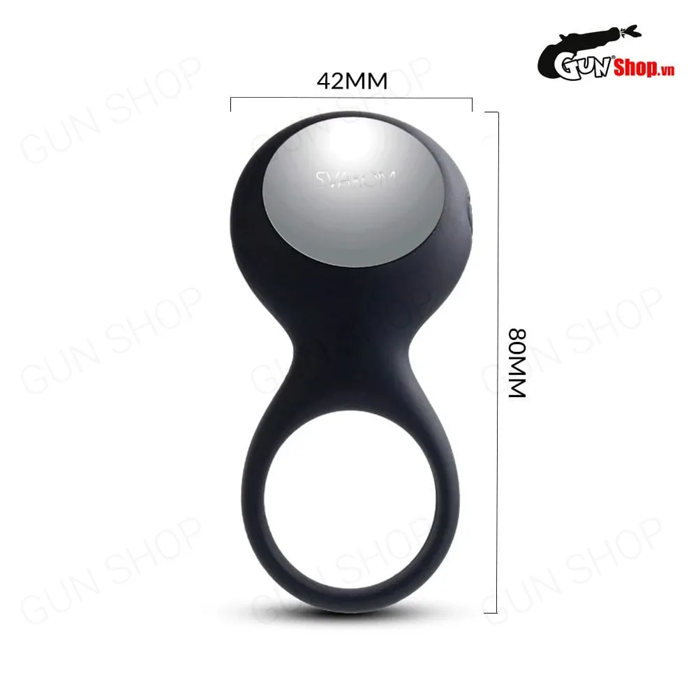 SVAKOM Tyler textured vibrating ring for couples — photo 2